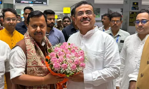 BJP अध्यक्ष नितिन नवीन का बंगाल दौरा शुरू, संगठन की समीक्षा और रणनीति पर होगी चर्चा