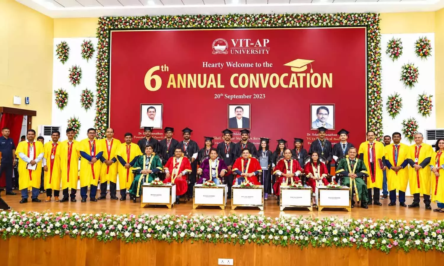 Andhra: वीआईटी-एपी विश्वविद्यालय में छठा दीक्षांत समारोह आयोजित किया गया