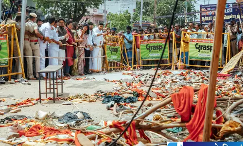 करूर भगदड़ के एक साल पूरे 41 मृतकों को दी गई श्रद्धांजलि