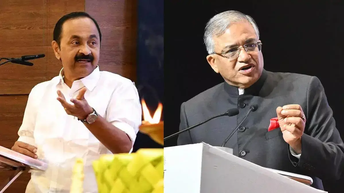 वी डी सतीशन ने ज्ञानेश कुमार पर साधा निशाना, बीजेपी पर भी बोला हमला वी डी सतीशन ने ज्ञानेश कुमार पर साधा निशाना, बीजेपी पर भी बोला हमला