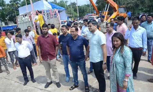 बाढ़ और जलभराव पर पुलिस की नजर SDRF-NDRF के साथ राहत बचाव कार्य जारी