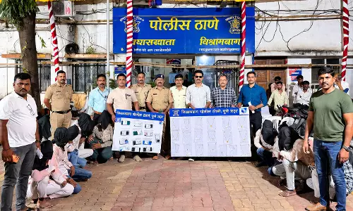 गणपति विसर्जन की भीड़ में चोरी 15 आरोपी गिरफ्तार