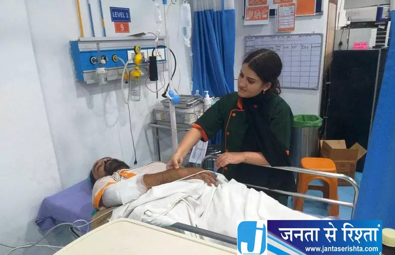 कुरुक्षेत्र में हादसे के दौरान पुलिसकर्मी घायल कुरुक्षेत्र में हादसे के दौरान पुलिसकर्मी घायल