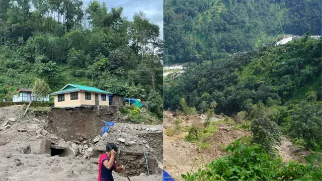 सिक्किम के रिम्बी में भूस्खलन से तबाही, राहत और बचाव कार्य जारी सिक्किम के रिम्बी में भूस्खलन से तबाही, राहत और बचाव कार्य जारी