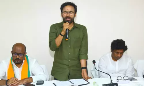 EVM विवाद पर कांग्रेस को किशन रेड्डी का जवाब EVM विवाद पर कांग्रेस को किशन रेड्डी का जवाब