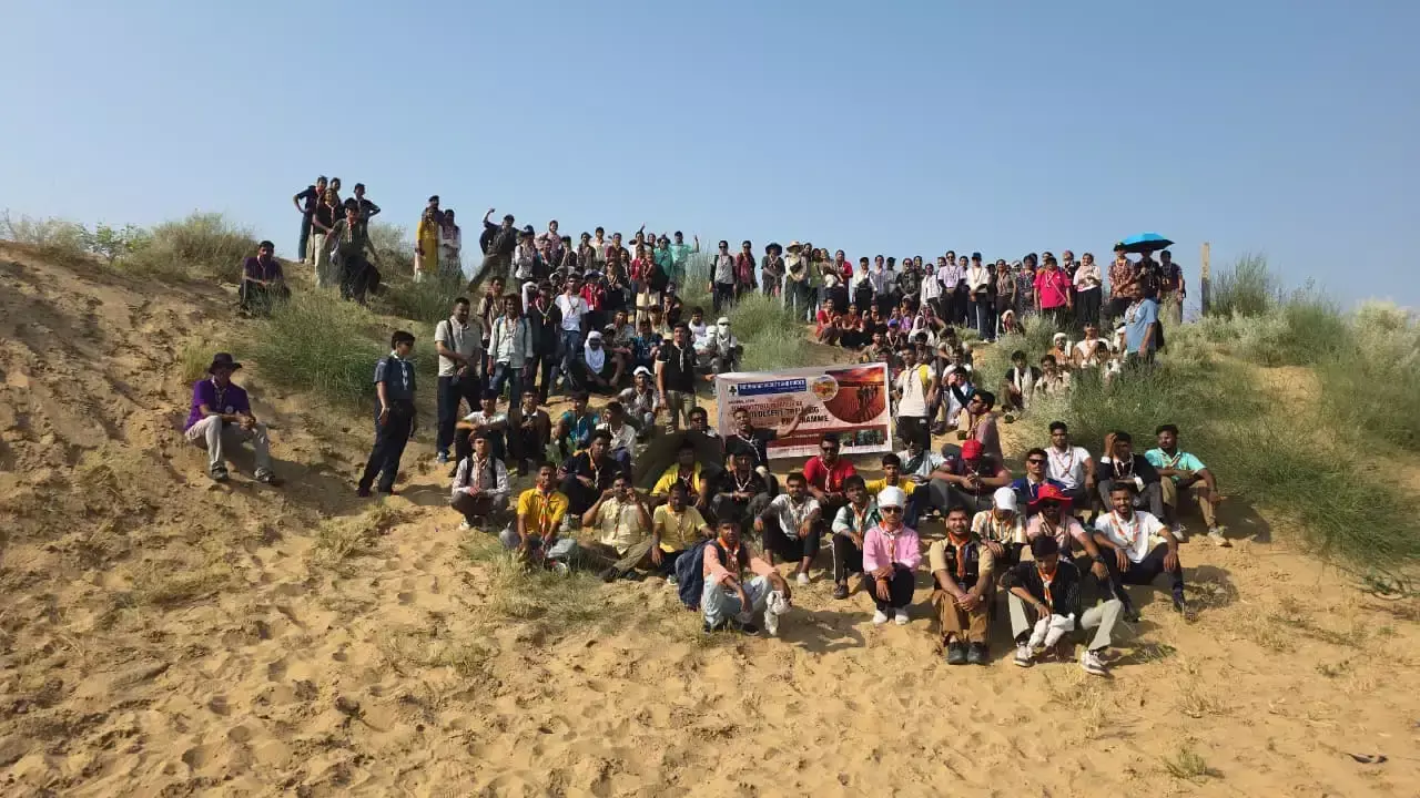 नेशनल डेजर्ट ट्रैकिंग में दिखा साहस और रोमांच का संगम