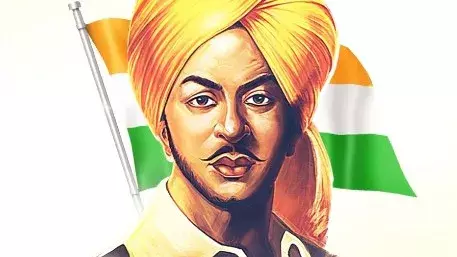 PM मोदी ने अमर शहीद भगत सिंह को दी श्रद्धांजलि PM मोदी ने अमर शहीद भगत सिंह को दी श्रद्धांजलि