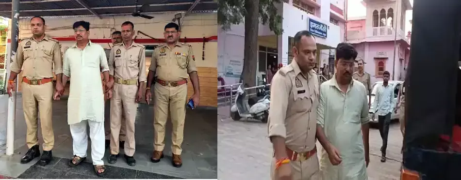 पूर्व सपा नेता की अलीगढ़ से गिरफ्तारी, पुलिस ने लिया हिरासत में पूर्व सपा नेता की अलीगढ़ से गिरफ्तारी, पुलिस ने लिया हिरासत में