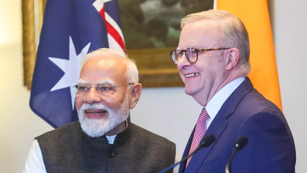 ऑस्ट्रेलियाई पीएम का दिसंबर दौरा संभावित, पीएम मोदी के साथ मजबूत संबंध ऑस्ट्रेलियाई पीएम का दिसंबर दौरा संभावित, पीएम मोदी के साथ मजबूत संबंध