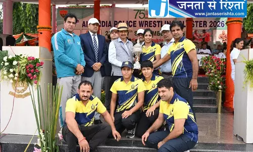 CISF ने पुलिस कुश्ती क्लस्टर में मारी बाजी