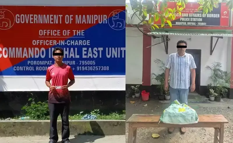 मणिपुर में गांजा बरामद, केवाईकेएल कैडर पकड़ा गया