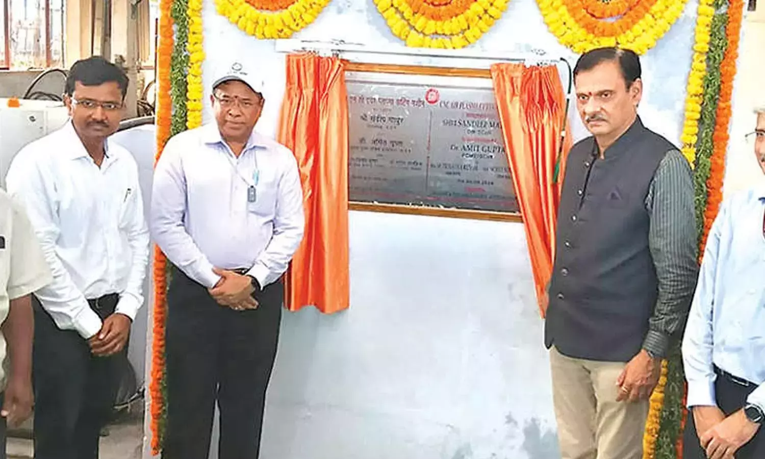 SCOR महाप्रबंधक ने रायनपाडु वैगन कार्यशाला का निरीक्षण किया
