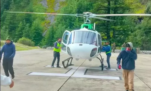 कालिंदी ट्रेक पर हवाई रेस्क्यू अभियान शुरू