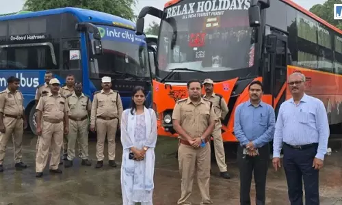 यूपी में ‘ऑपरेशन कवच’ शुरू, अवैध बस संचालन पर परिवहन विभाग का शिकंजा