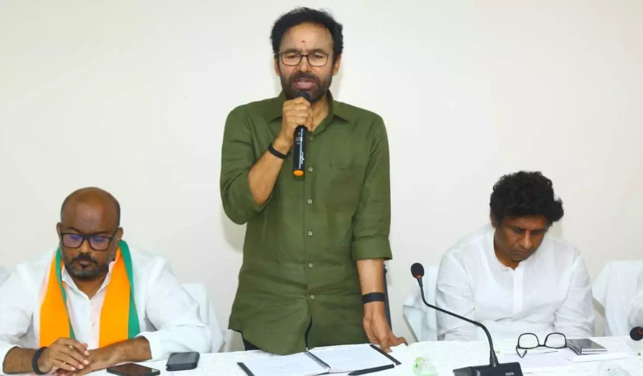 EVM विवाद पर कांग्रेस को किशन रेड्डी का जवाब EVM विवाद पर कांग्रेस को किशन रेड्डी का जवाब
