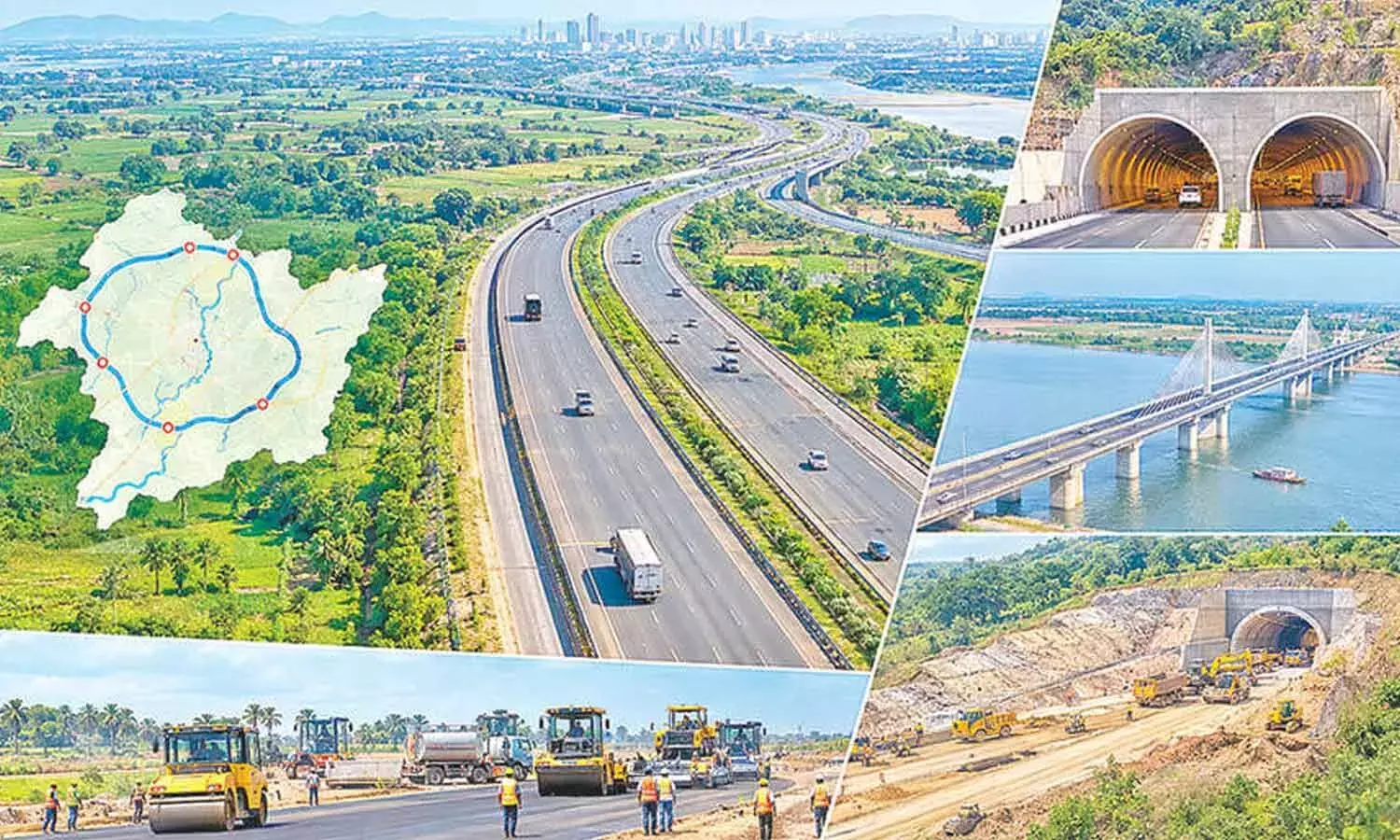 Andhra: 30,491 करोड़ रुपये का अमरावती ओआरआर आकार लेता है Andhra: 30,491 करोड़ रुपये का अमरावती ओआरआर आकार लेता है