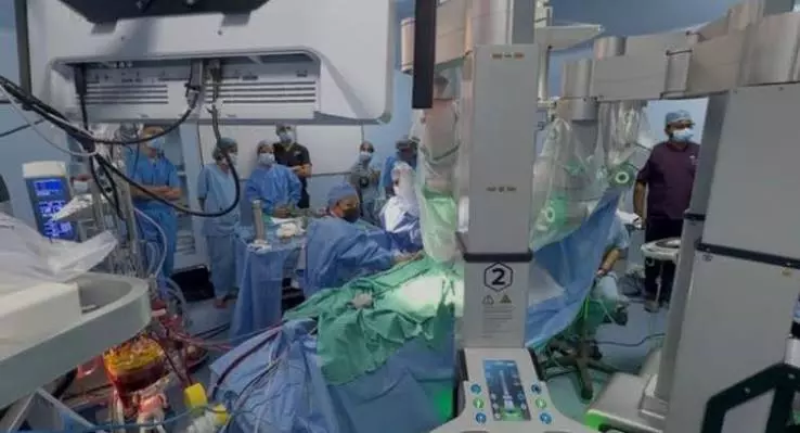 GMCH ने नॉर्थ-ईस्ट में पहली बार रोबोट-असिस्टेड कार्डियक सर्जरी की GMCH ने नॉर्थ-ईस्ट में पहली बार रोबोट-असिस्टेड कार्डियक सर्जरी की