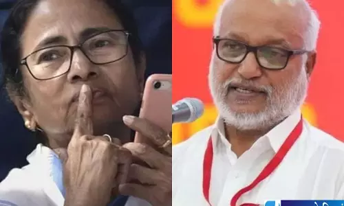 चुनाव आयोग विवाद पर ममता का CPM से संपर्क, एमए बेबी को किया फोन