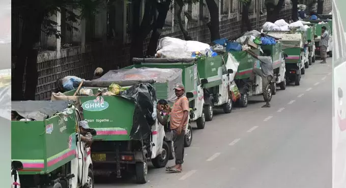 Telangana: एचआरएफ ने स्वच्छ ऑटो कचरा संग्रहण के निजीकरण का विरोध किया Telangana: एचआरएफ ने स्वच्छ ऑटो कचरा संग्रहण के निजीकरण का विरोध किया