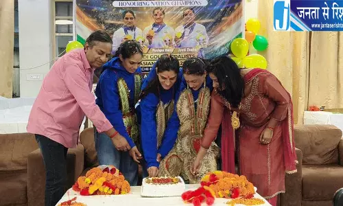 धर्मशाला पहुंचे एशियाड के कबड्डी सितारे धर्मशाला पहुंचे एशियाड के कबड्डी सितारे
