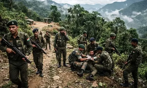 भारत-म्यांमार सीमा के पास उग्रवादी हमला, असम राइफल्स का एक जवान बलिदान, चार घायल