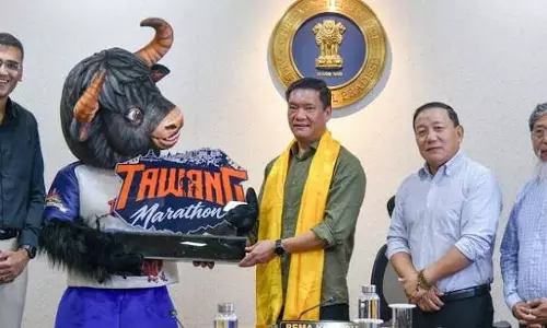 अरुणाचल : तवांग मैराथन का नया लोगो और रजिस्ट्रेशन प्लेटफॉर्म शुरू अरुणाचल : तवांग मैराथन का नया लोगो और रजिस्ट्रेशन प्लेटफॉर्म शुरू