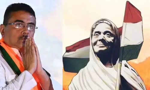 मातंगिनी हाजरा की स्मृति में शुभेंदु अधिकारी ने अर्पित किए श्रद्धासुमन