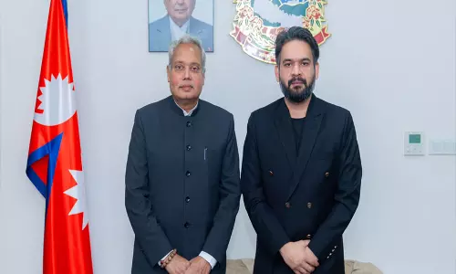 नेपाल के पीएम बालेंद्र शाह से मिले भारतीय राजदूत