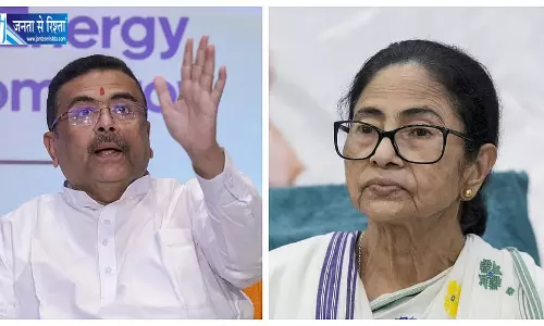 ममता बनर्जी के दिल्ली दौरे पर सुवेंदु अधिकारी का हमला, गतिविधियों पर नजर रखने की मांग