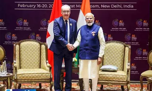भारत दौरे पर आ सकते हैं स्विस राष्ट्रपति पार्मेलीन PM मोदी से होगी अहम मुलाकात भारत दौरे पर आ सकते हैं स्विस राष्ट्रपति पार्मेलीन PM मोदी से होगी अहम मुलाकात