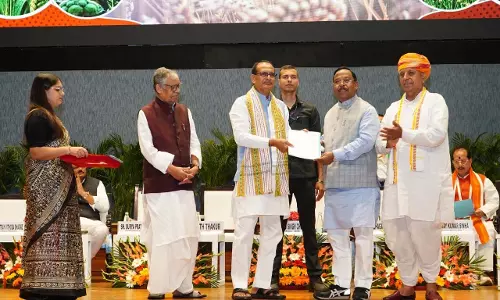 नई दिल्ली राष्ट्रीय कृषि सम्मेलन में शामिल हुए मंत्री रामविचार नेताम