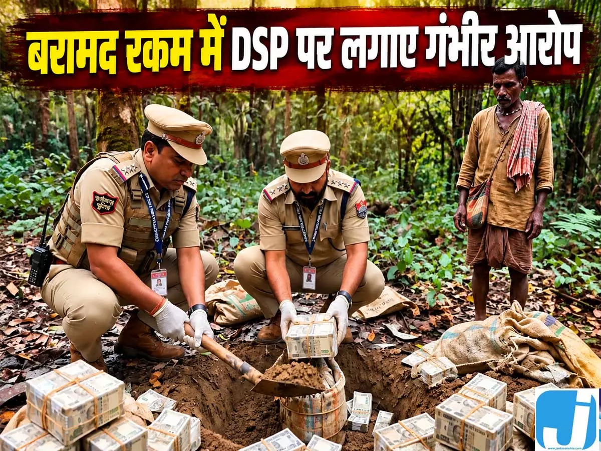 माओवादी फंड मामले में नया मोड़, दो DSP पर लगे पैसे बांटने के आरोप माओवादी फंड मामले में नया मोड़, दो DSP पर लगे पैसे बांटने के आरोप