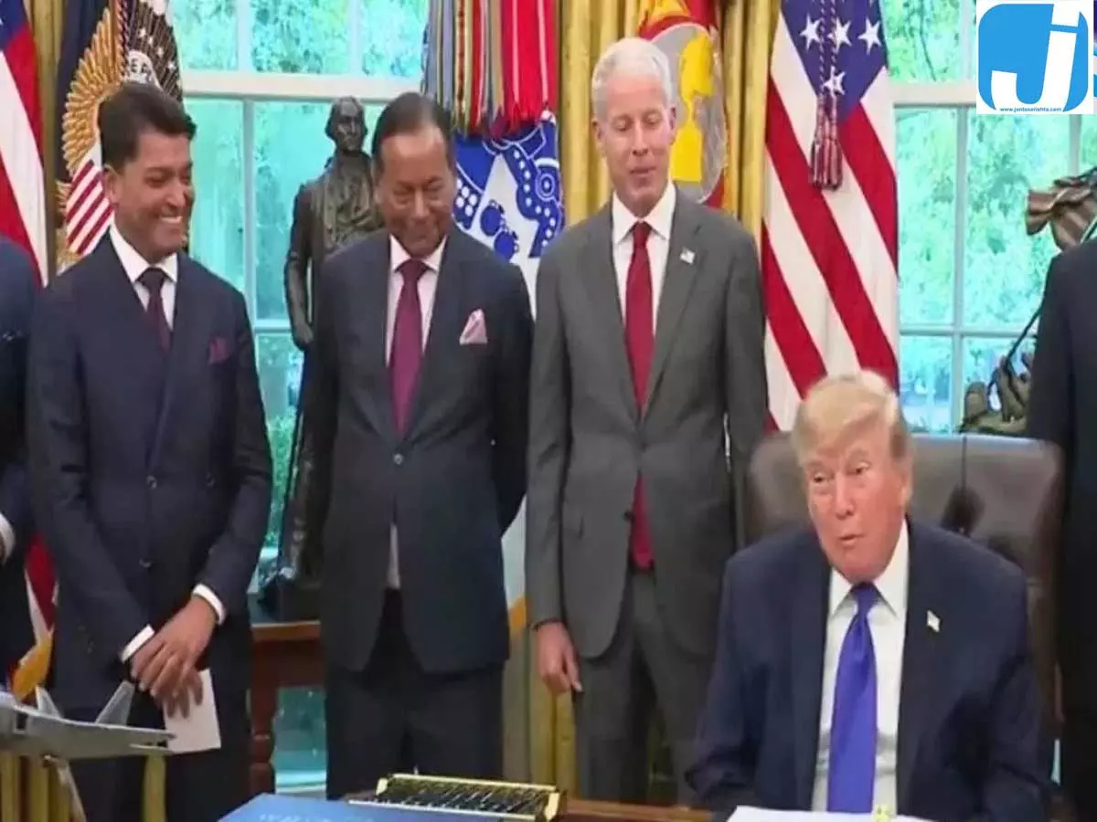 ट्रंप का बड़ा ऐलान, एस्सार ग्रुप बनाएगा अमेरिका का सबसे बड़ा स्टील प्लांट ट्रंप का बड़ा ऐलान, एस्सार ग्रुप बनाएगा अमेरिका का सबसे बड़ा स्टील प्लांट
