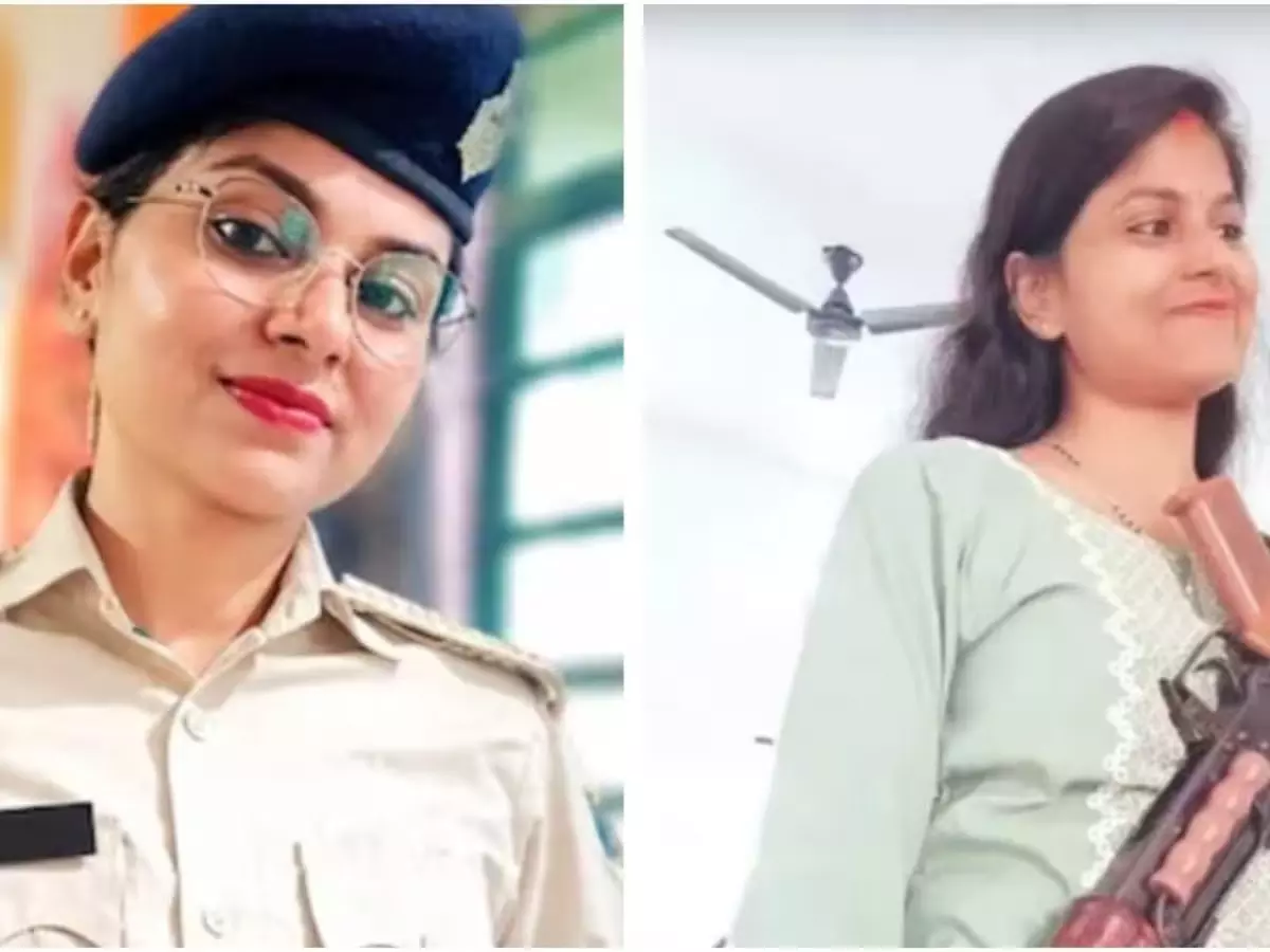 हथियार के साथ रील बनाना पड़ा भारी, महिला सिपाही सस्पेंड हथियार के साथ रील बनाना पड़ा भारी, महिला सिपाही सस्पेंड
