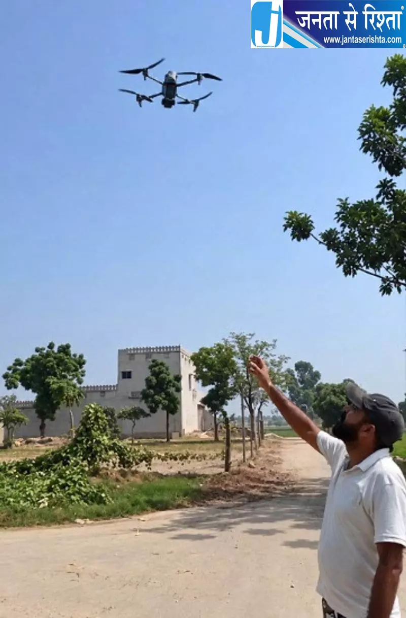 पंजाब के किसानों ने ड्रोन सर्वे पर उठाए सवाल पंजाब के किसानों ने ड्रोन सर्वे पर उठाए सवाल