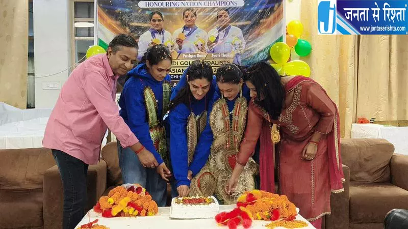 धर्मशाला पहुंचे एशियाड के कबड्डी सितारे धर्मशाला पहुंचे एशियाड के कबड्डी सितारे