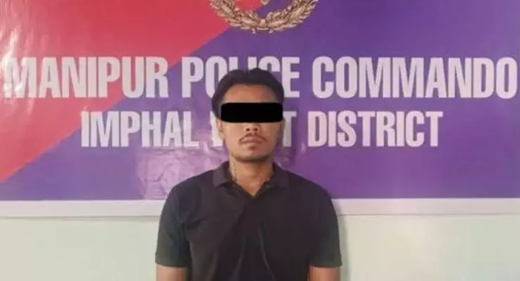 इम्फाल ईस्ट में IED धमाके के बाद सुरक्षा बलों ने KCP सदस्य को पकड़ा इम्फाल ईस्ट में IED धमाके के बाद सुरक्षा बलों ने KCP सदस्य को पकड़ा