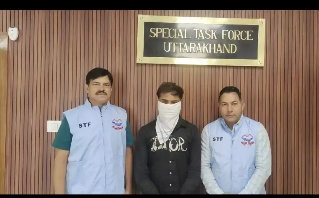 साइबर ठगी मामले में एसटीएफ की कार्रवाई, पंजाब से आरोपित गिरफ्तार साइबर ठगी मामले में एसटीएफ की कार्रवाई, पंजाब से आरोपित गिरफ्तार