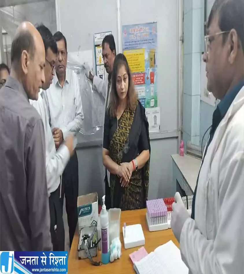 डिप्टी मेयर ने अस्पताल का किया निरीक्षण मरीजों की सुविधाओं पर दिए निर्देश डिप्टी मेयर ने अस्पताल का किया निरीक्षण मरीजों की सुविधाओं पर दिए निर्देश
