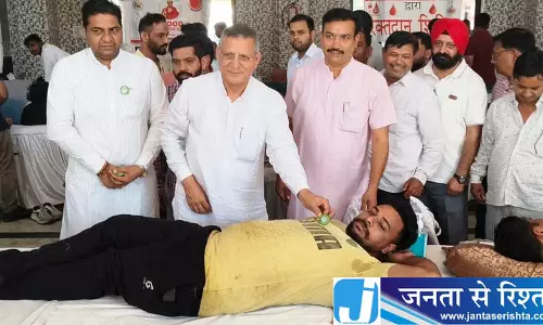यमुनानगर में 303 यूनिट रक्त एकत्रित किया यमुनानगर में 303 यूनिट रक्त एकत्रित किया
