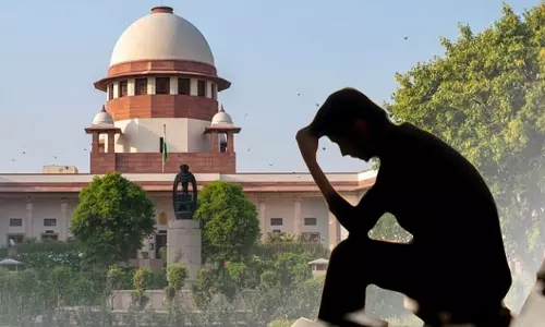 सुप्रीम कोर्ट की टास्क फोर्स के सर्वे: 9% छात्रों को आता है आत्महत्या का विचार, 34% कैंपस में खुद को मानते हैं बाहरी सुप्रीम कोर्ट की टास्क फोर्स के सर्वे: 9% छात्रों को आता है आत्महत्या का विचार, 34% कैंपस में खुद को मानते हैं बाहरी
