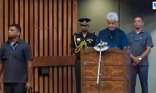 श्रीनगर में Pashmina Annual Artisan Awards 2026, LG मनोज सिन्हा ने किया संबोधित