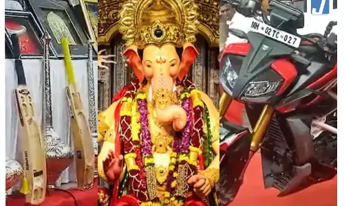 सोने की गणेश प्रतिमा से बाइक तक… लालबागचा राजा को मिला बेशकीमती दान