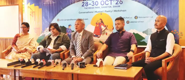 सिक्किम आर्ट्स एंड लिटरेचर फेस्ट 2026 के लिए सज रहा गंगटोक सिक्किम आर्ट्स एंड लिटरेचर फेस्ट 2026 के लिए सज रहा गंगटोक