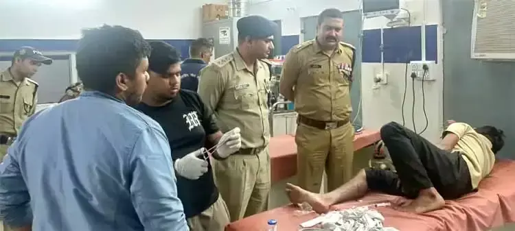 दोहरे हत्याकांड का आरोपी मुठभेड़ के बाद पकड़ा गया दोहरे हत्याकांड का आरोपी मुठभेड़ के बाद पकड़ा गया