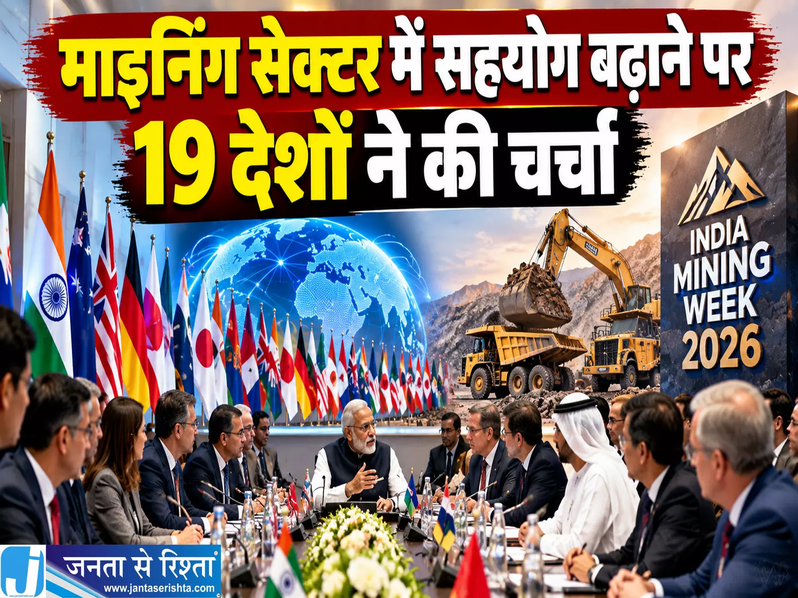 माइनिंग सेक्टर में सहयोग बढ़ाने पर 19 देशों ने की चर्चा माइनिंग सेक्टर में सहयोग बढ़ाने पर 19 देशों ने की चर्चा