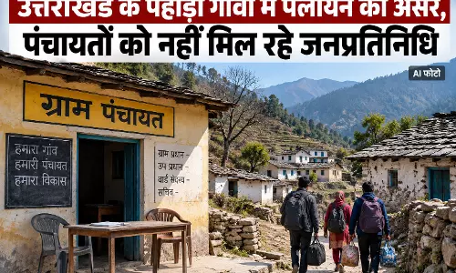 उत्तराखंड के पहाड़ी गांवों में पलायन का असर, पंचायतों को नहीं मिल रहे जनप्रतिनिधि उत्तराखंड के पहाड़ी गांवों में पलायन का असर, पंचायतों को नहीं मिल रहे जनप्रतिनिधि