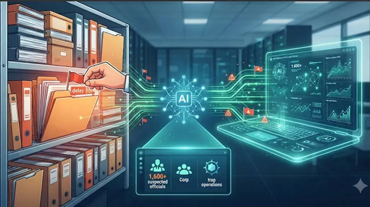 डिजिटल विजिलेंस की शुरुआत: AI की सीधी नजर में होंगी सरकारी फाइलें