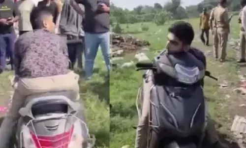 स्कूटी पर मिला युवक का शव, नशे के इंजेक्शन लेने का शक