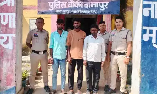 फर्जी चेक देकर करा ली जमीन की रजिस्ट्री, धोखाधड़ी करने वाले 3 गिरफ्तार